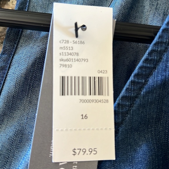 Denim Romper - Picture 4 of 4